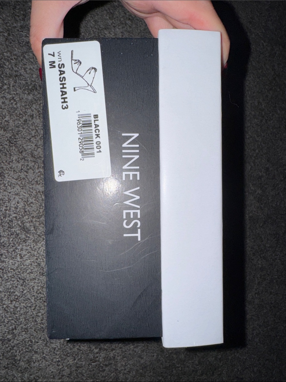 Nine West Square Toe Stiletto Mules - Picture 4 of 5